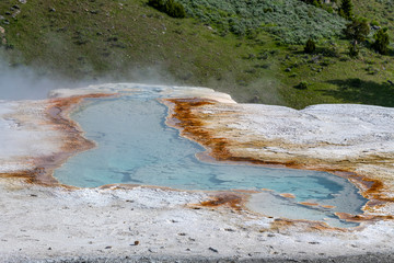 Lower Terrace Mammoth Hot Springs, Yellowstone