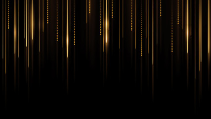 Abstract futuristic light on black background