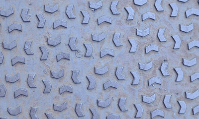 shape of the pattern from a manhole cover, background concept