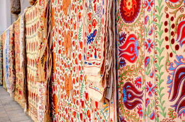 Bukhara, Carpets and Suzanis, Uzbekistan