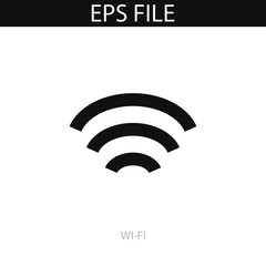 Wi-fi icon. EPS vector file