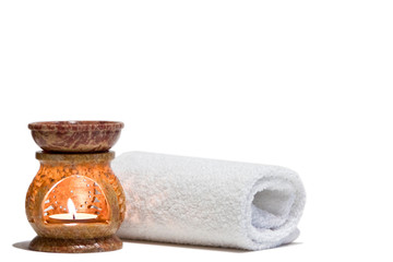 BENESSERE SPA MASSAGE AYURVEDA CANDLE INVITATION