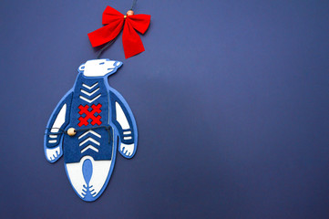 Polar bear cartoon character
