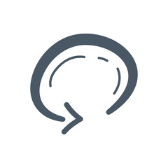 Handmade Vector Arrow design set in cartoon style.