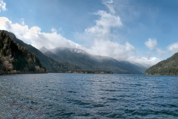 Crescent Lake in Olympic National Park