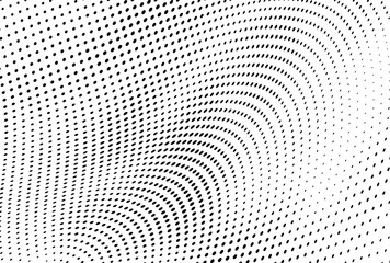 The halftone texture is monochrome. Vector chaotic background