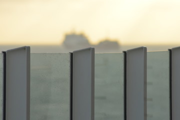 Sonnenuntergang auf See