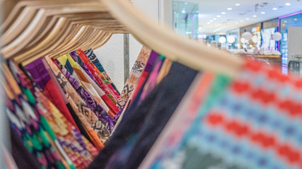 traditional colorful thai clothes