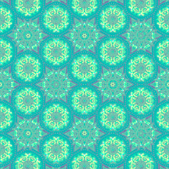 Ornamental pretty detailed flowers seamless pattern background. Wrapping paper, wall paper, sweet pastel color tone pattern background.
