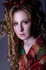 Fototapeta premium Portrait of a beautiful women.