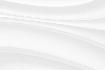 soft fabric abstract curve decorative white background