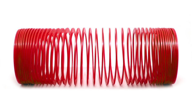 pink slinky toy
