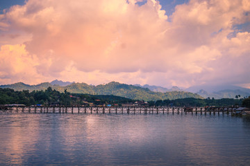 Wooden Mon Bridge