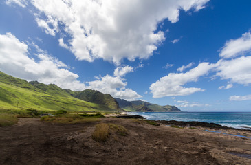 View of Ka'ena Point State Park Oahu Hawaii © Kelly Headrick