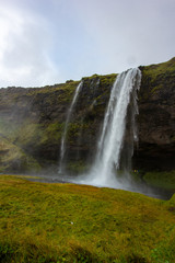 Iceland waterfall