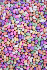 Multi Colored Mint Flavored Sweet Indian Sauf Fennel Seeds Or Collins Used as After Mint Or Mouth...