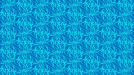 abstract horizontal cover. turquoise waves on blue . winter background