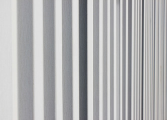 Metal corrugated metal sheet