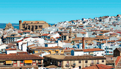 Obraz premium Antequera village in the south of Spain in a sunny day