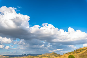 Wonderful Sicilian Landscape, Mazzarino, Caltanissetta, Sicily, Italy, Europe