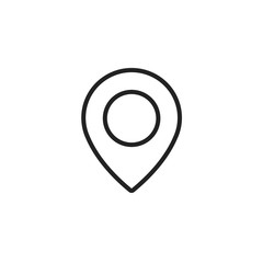 Pin on the Map Vector Flat Icon