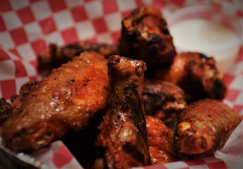 Smoked BBQ wings