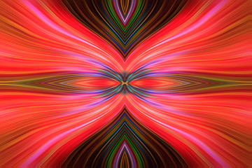 Fototapeta premium radial color pattern, closeup of photo