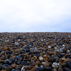 Rocks on a beach near the sea