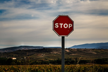 Stop sign