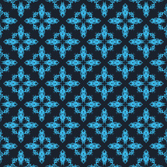 Seamless abstract classic repeat pattern endless vintage background