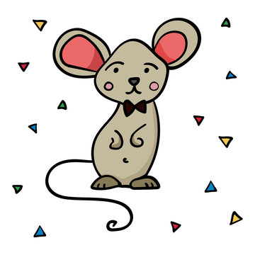 Year of Rat 2020, Chinese New Year. - Vector Design.