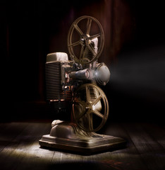 Vintage movie projector © John