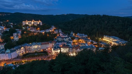 West Bohemian spa town of Karlovy Vary