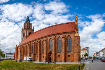 Konzertkirche, Neubrandenburg, Mecklenburg Vorpommern, Deutschland 