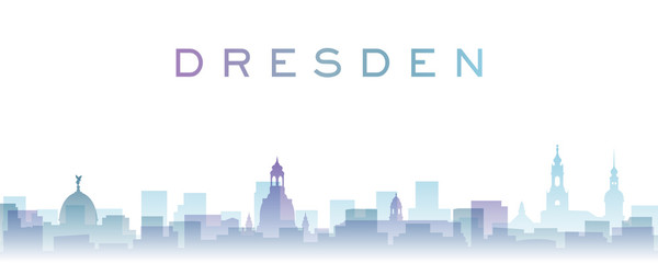 Dresden Transparent Layers Gradient Landmarks