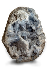 Quartz crystals, raw druse - close up