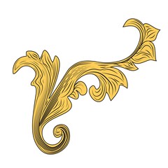 Victorian element in retro style. Abstract geometric carpet. Decorative ornament.