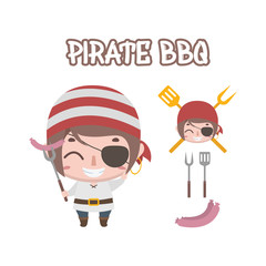Pirate BBQ elements for businesses etc.