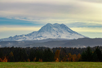 landscape with mountains