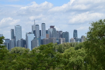 Fototapeta na wymiar Panorama di Toronto
