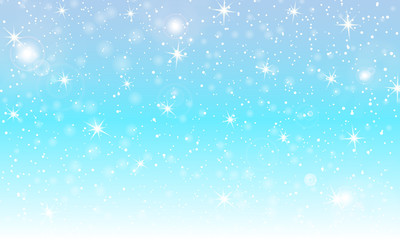 Falling snow background. Vector illustration
