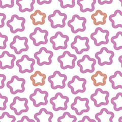 Star pattern purpure vector illustration