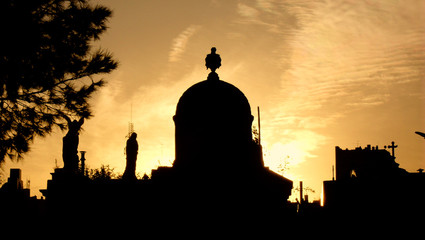 Fototapeta premium Sunset Silhouettes