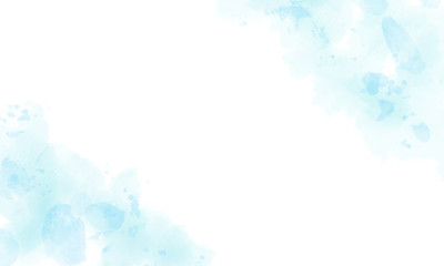 Watercolor background texture soft blue – Abstract Illustration