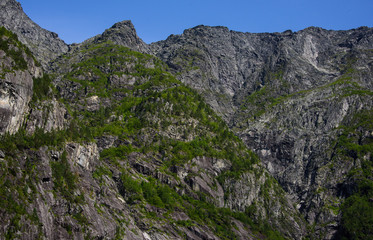 Obraz premium Troll Wall mountains