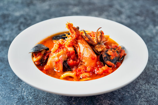 Italian American Seafood Stew Cioppino