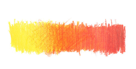 Color pencil hatching on white background, top view © New Africa