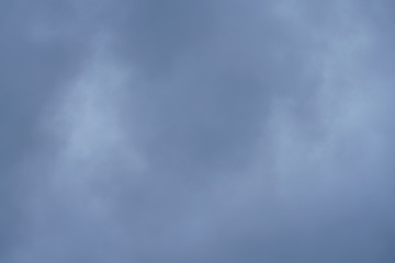 Blue and grey sky with clouds
