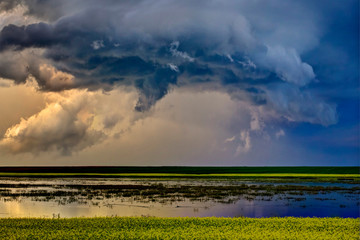 Prairie Storm Clouds Canada