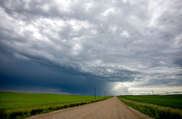 Prairie Storm Clouds Canada